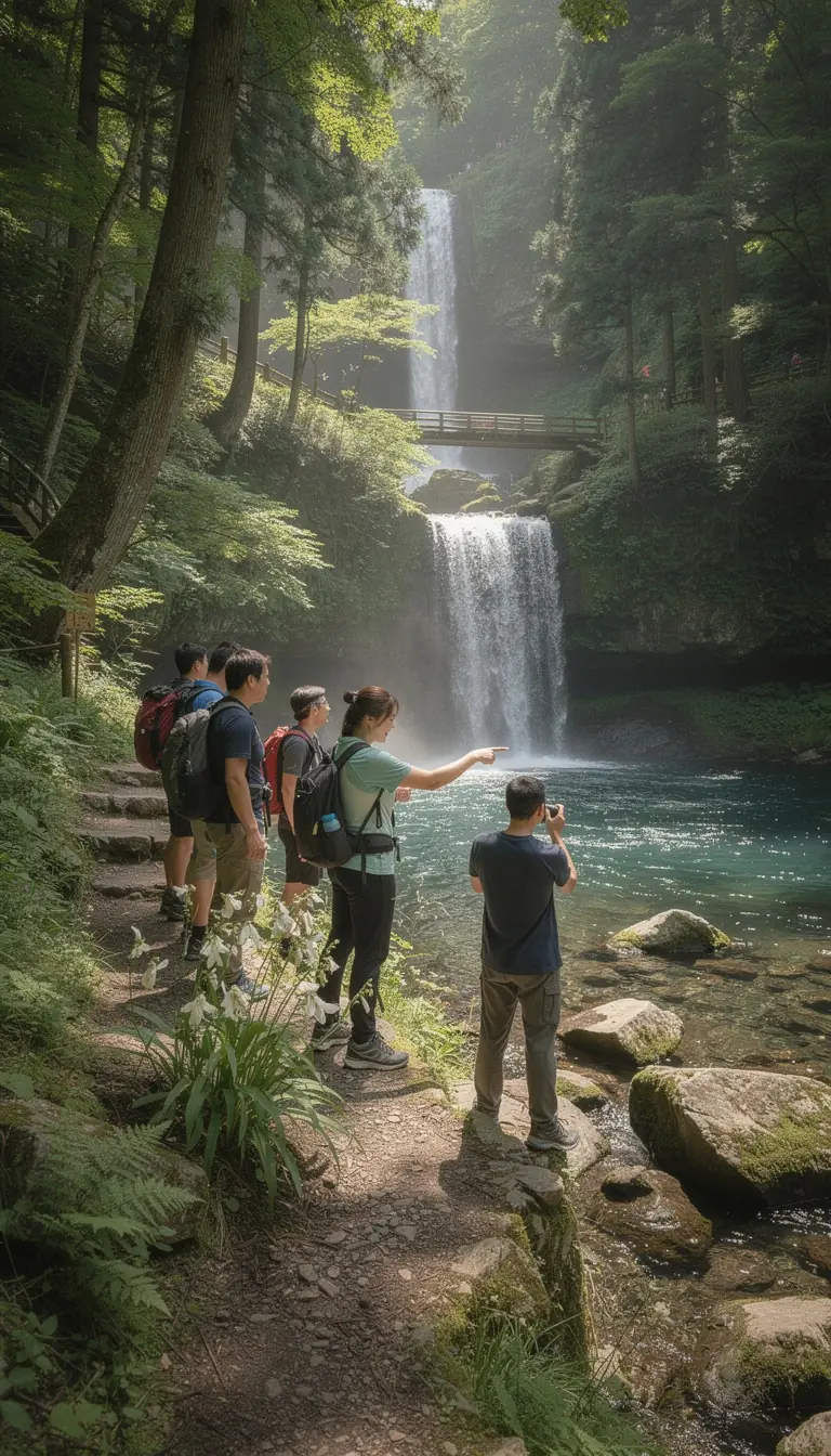 A breathtaking sunset over a serene coastal highway, showcasing the beauty of Japan's rugged coastline and tranquil waters.